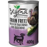Purina Beyond para Perros Grain Free Pate con Pavo y calabacin 12 x 400 g