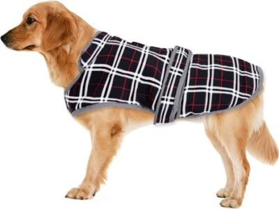 Eastlion chaleco de abrigo para perros grandes para el invierno