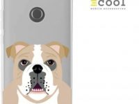 Funda Silicona para celular Xiaomi Mi A1 Bulldog Ingles Transparente