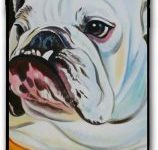 Funda para movil iPhone 7 Plus 8 de bulldog ingles