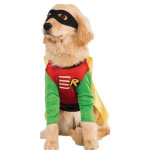 Disfraz oficial DC de Robin para perros