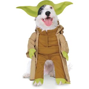 Star Wars - Disfraz de Yoda para perros Talla XL