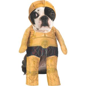 Disfraz de Star Wars C3PO para perros