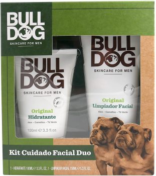 Bulldog Cuidado Facial para Hombres PACK Limpiador y Crema Hidratante