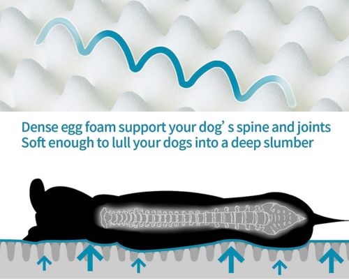 Camas ortopédicas para perros  espuma viscoelastica memory foam espuma de huevos