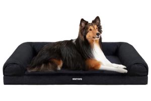 HMTOPE Sofa Cama Ortopedico para Perro - Desmontable y Lavable